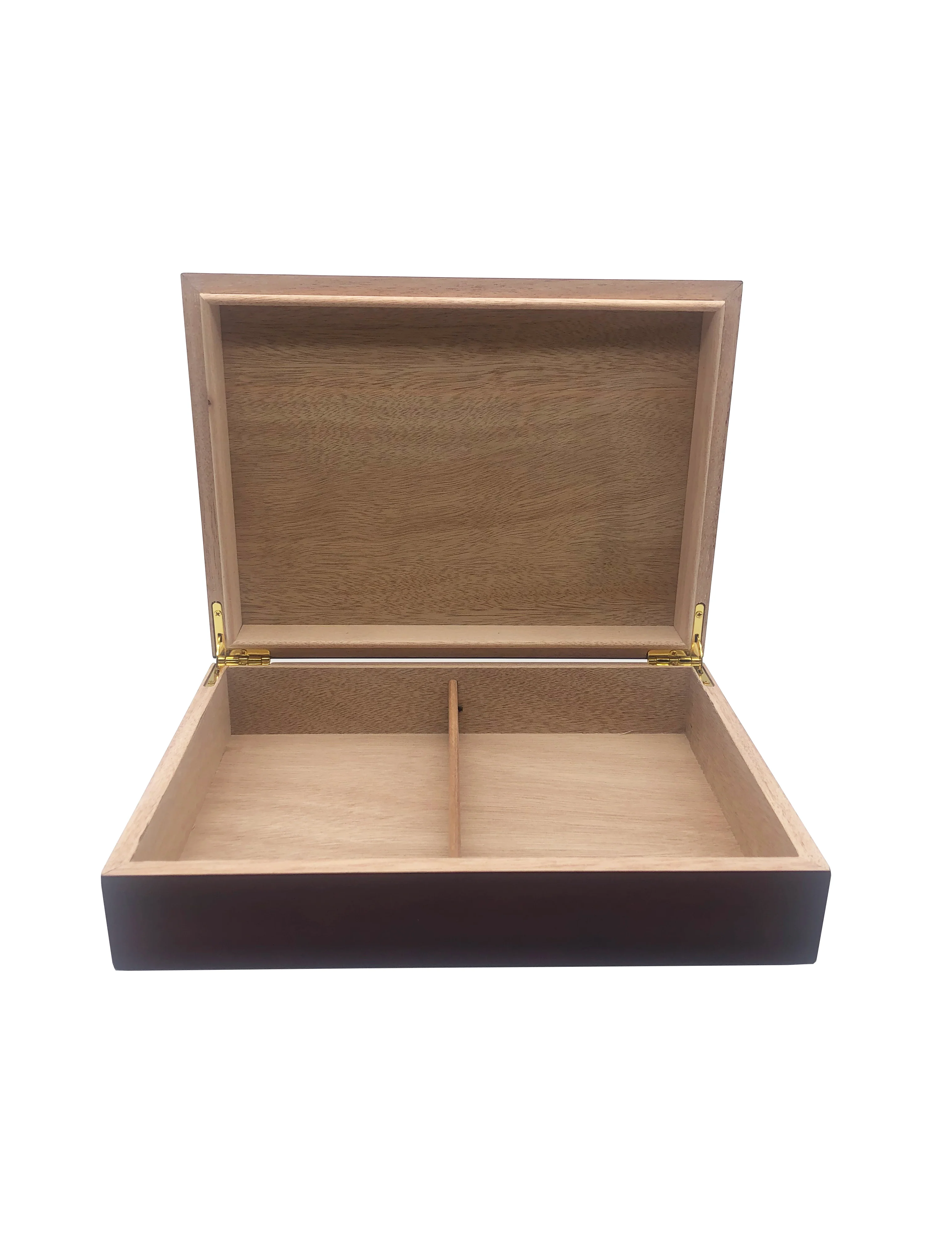 Wooden Humidor with tobacco leaf pattern - Image 2